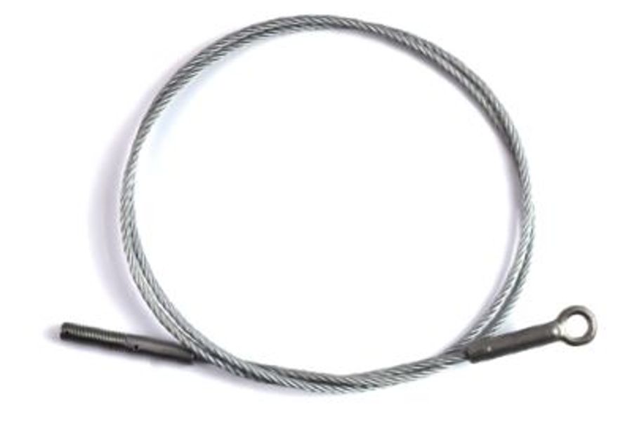 Brake Cable Assembly Rear - Complete with End Fittings